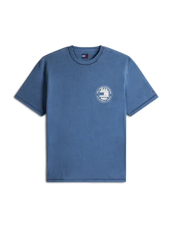 Tommy Jeans Tommy Jeans Majica  modra / bela