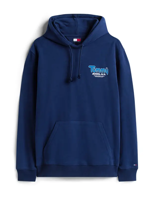 Tommy Jeans Tommy Jeans Majica  modra / marine / bela