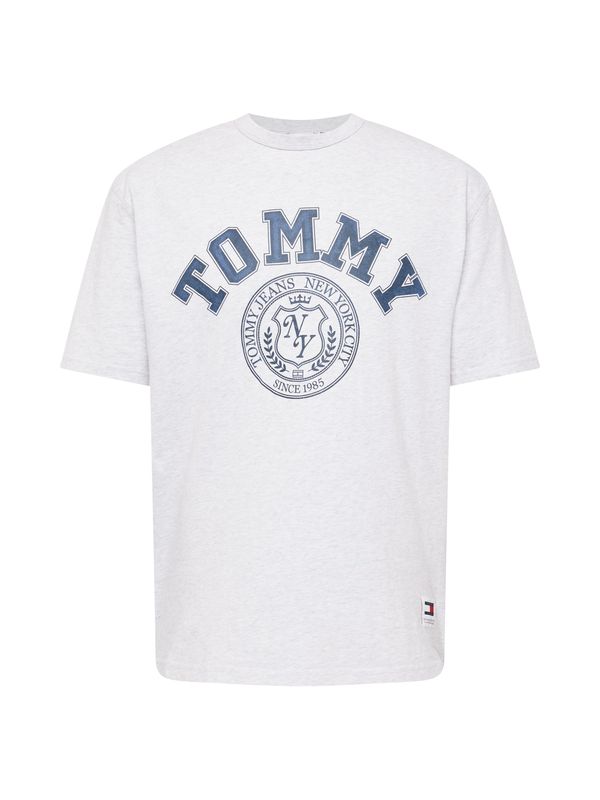 Tommy Jeans Tommy Jeans Majica  modra / marine / pegasto siva