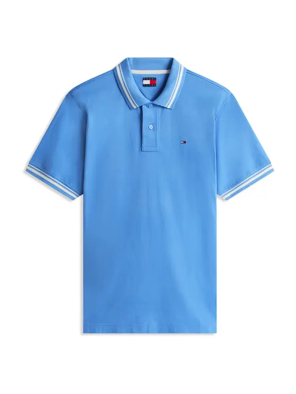 Tommy Jeans Tommy Jeans Majica  modra / nebeško modra / bela