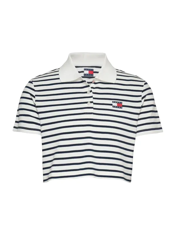 Tommy Jeans Tommy Jeans Majica  mornarska / bela