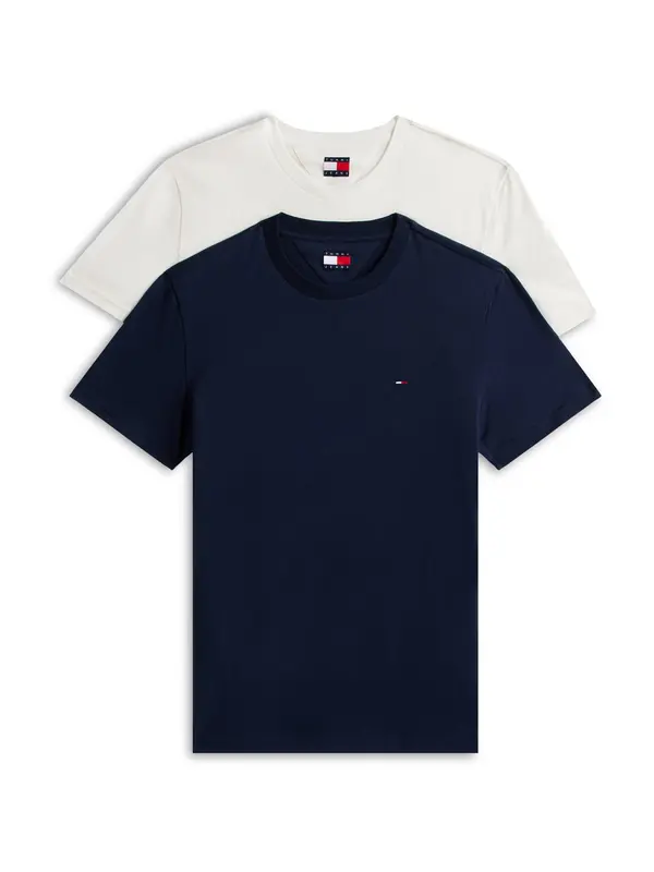 Tommy Jeans Tommy Jeans Majica  mornarska / bela