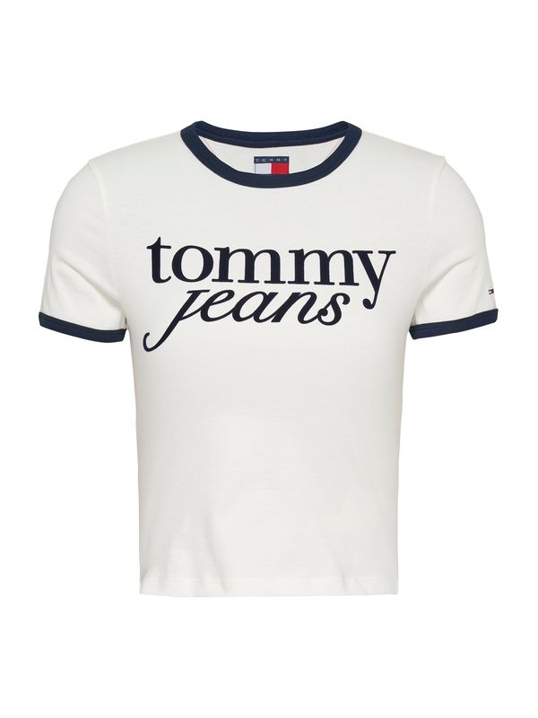 Tommy Jeans Tommy Jeans Majica  mornarska / bela
