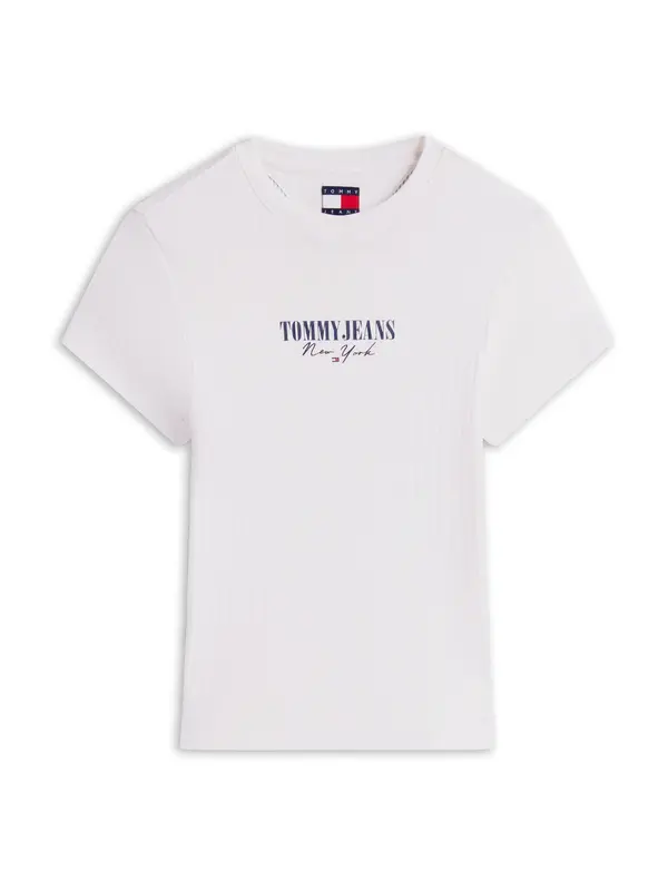 Tommy Jeans Tommy Jeans Majica  mornarska / črna / off-bela