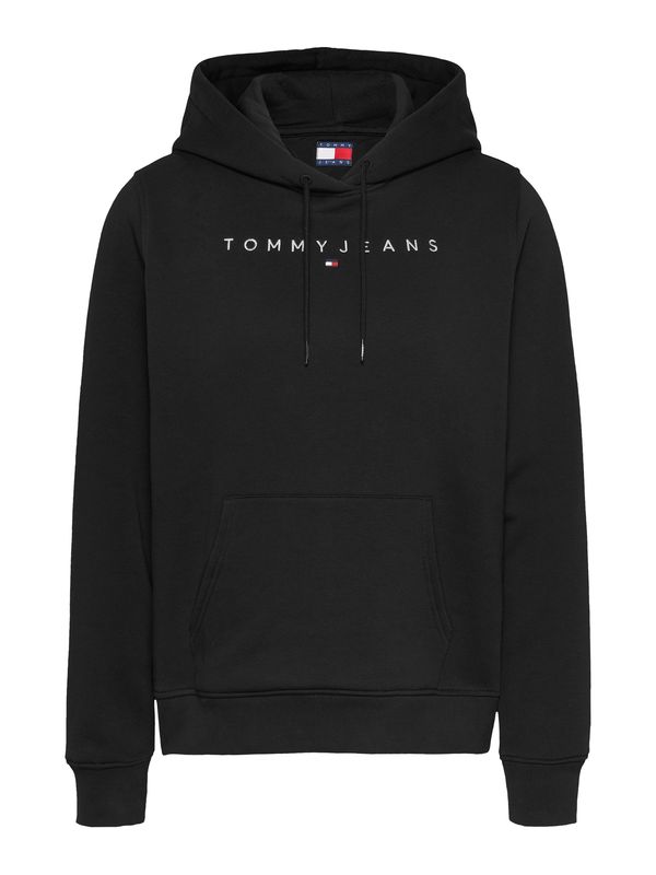 Tommy Jeans Tommy Jeans Majica  mornarska / črna / off-bela