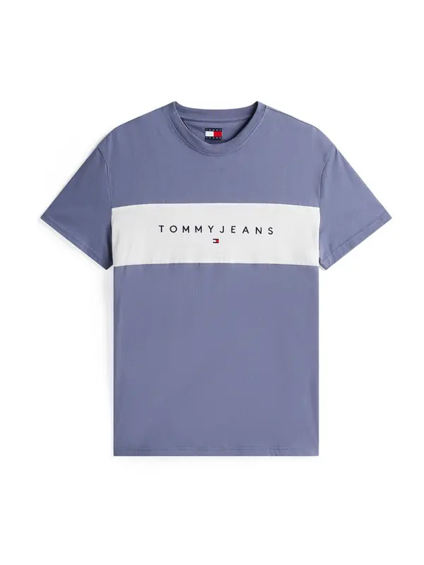 Tommy Jeans Tommy Jeans Majica  mornarska / golobje modra / bela