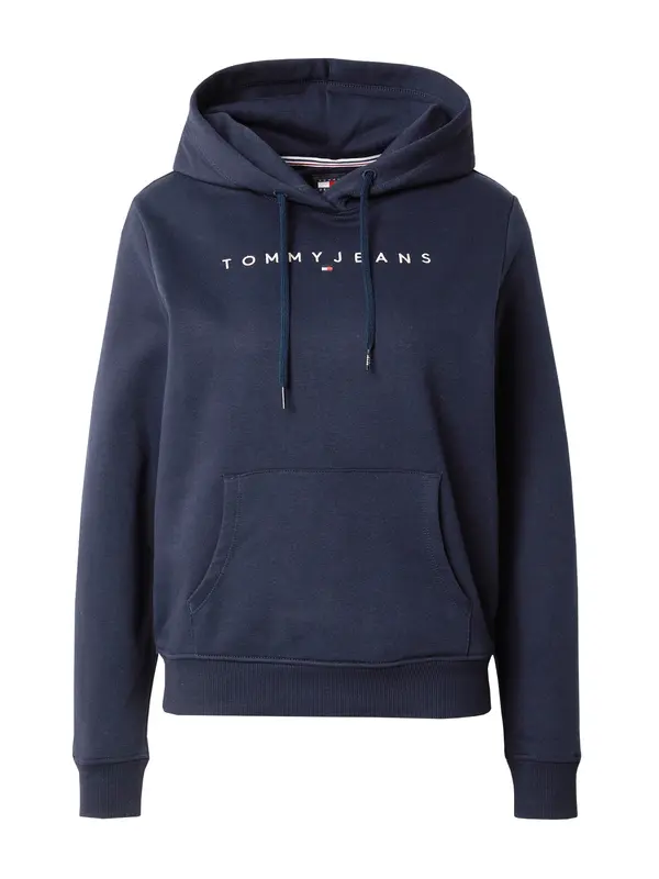 Tommy Jeans Tommy Jeans Majica  mornarska / ognjeno rdeča / bela