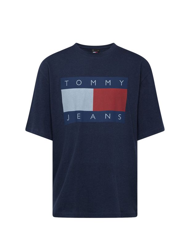 Tommy Jeans Tommy Jeans Majica  mornarska / pastelno modra / temno modra / rdeča