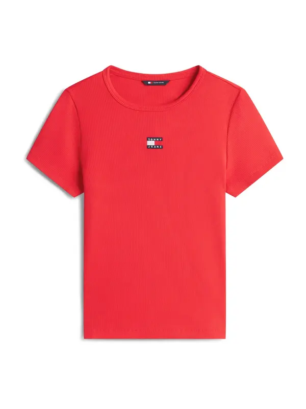 Tommy Jeans Tommy Jeans Majica  mornarska / rdeča / bela