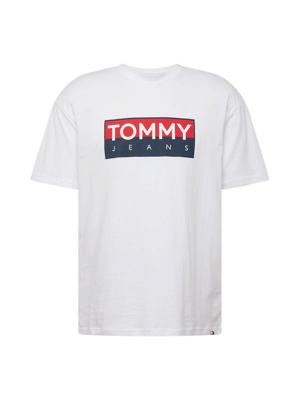 Tommy Jeans Tommy Jeans Majica  mornarska / rdeča / bela