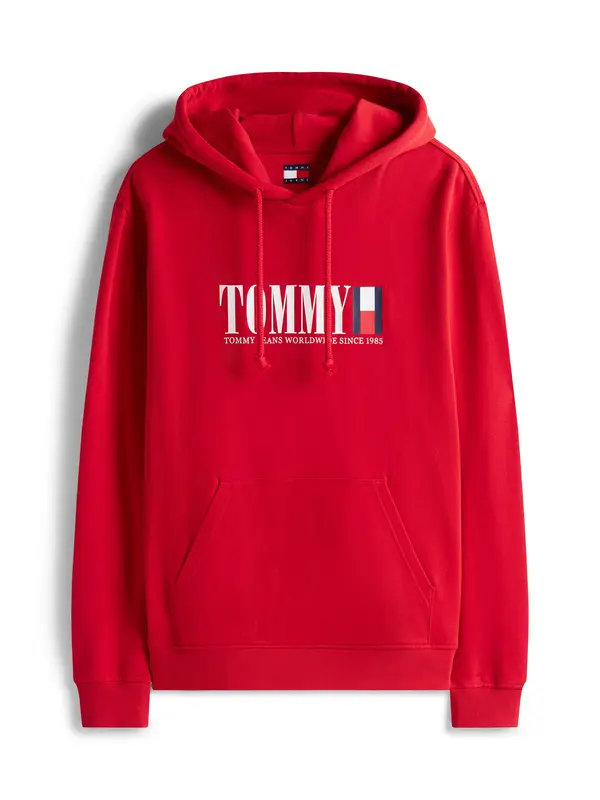 Tommy Jeans Tommy Jeans Majica  mornarska / rdeča / bela