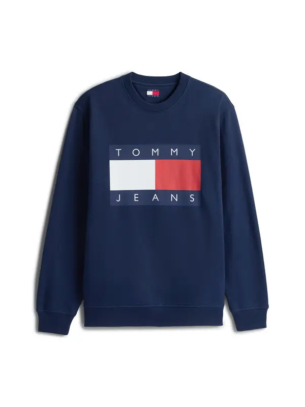 Tommy Jeans Tommy Jeans Majica  mornarska / rdeča / bela