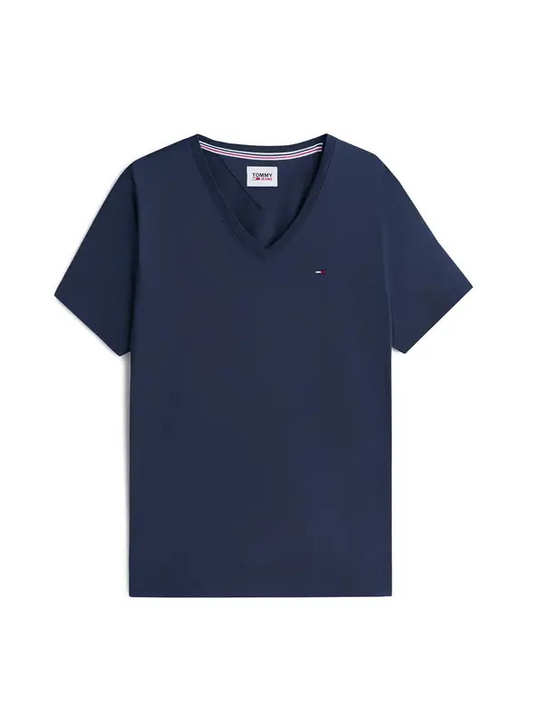Tommy Jeans Tommy Jeans Majica  mornarska / rdeča / bela