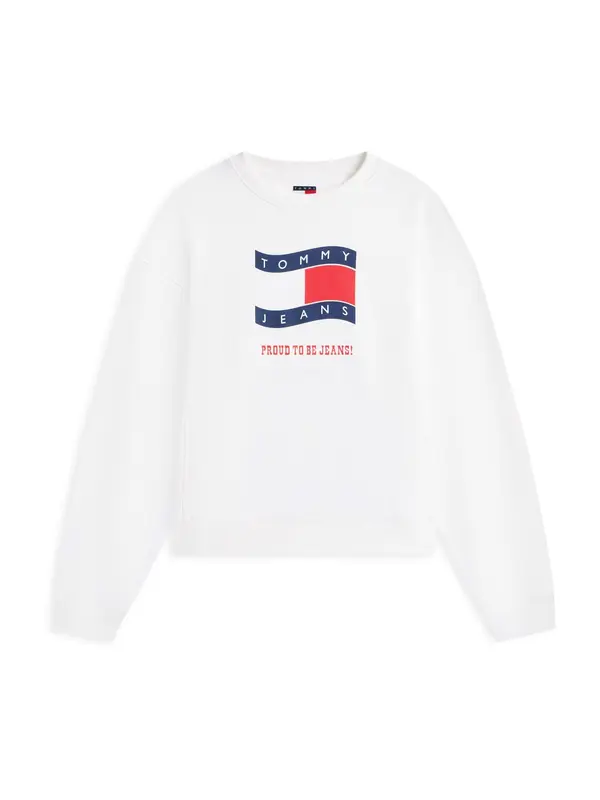 Tommy Jeans Tommy Jeans Majica  mornarska / rdeča / bela