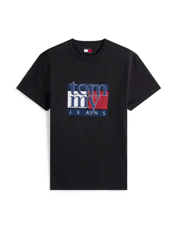 Tommy Jeans Tommy Jeans Majica  mornarska / rdeča / črna / bela