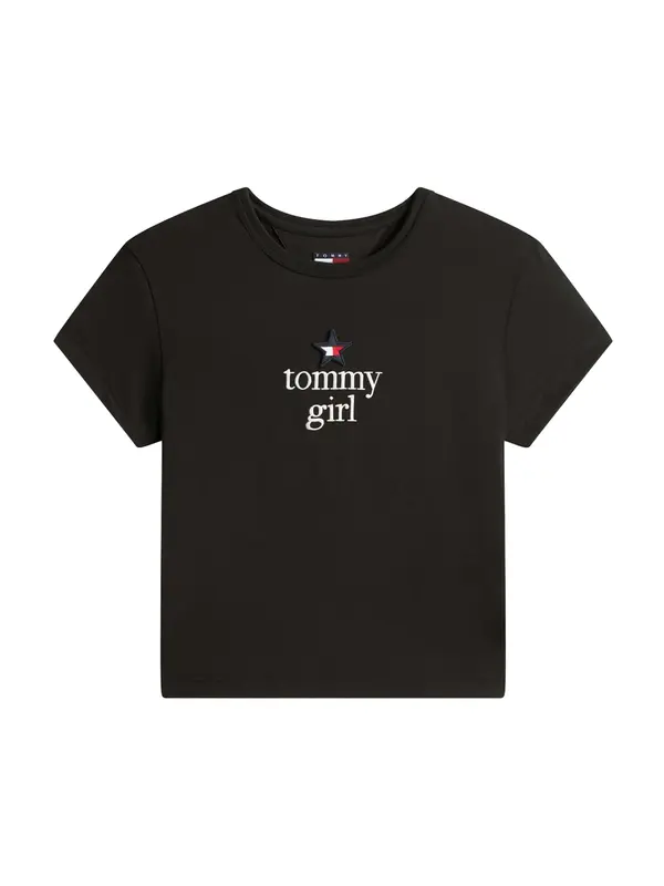 Tommy Jeans Tommy Jeans Majica  mornarska / rdeča / črna / bela