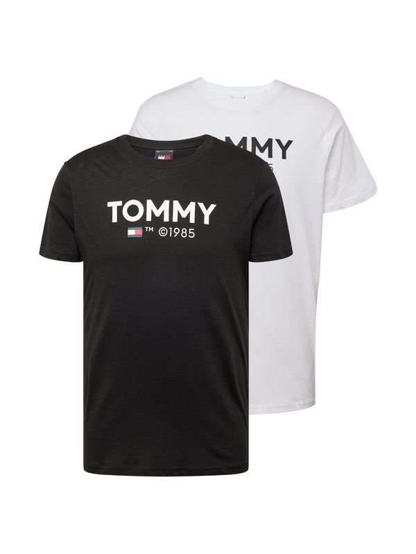 Tommy Jeans Tommy Jeans Majica  mornarska / rdeča / črna / bela