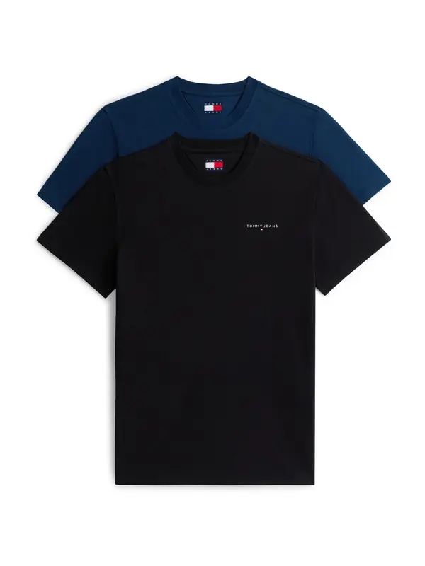 Tommy Jeans Tommy Jeans Majica  mornarska / rdeča / črna / bela
