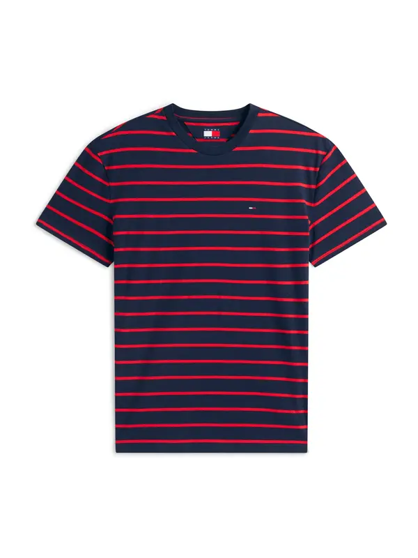 Tommy Jeans Tommy Jeans Majica  mornarska / rdeča