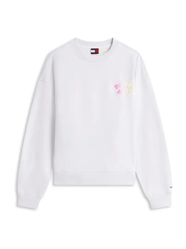 Tommy Jeans Tommy Jeans Majica  mornarska / siva / roza / rdeča