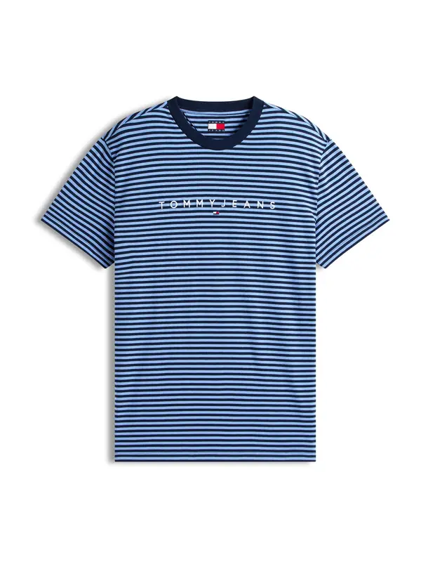 Tommy Jeans Tommy Jeans Majica  mornarska / svetlo modra / bela