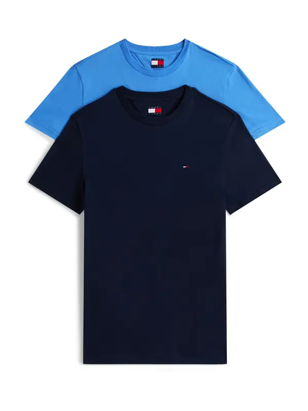 Tommy Jeans Tommy Jeans Majica  mornarska / svetlo modra