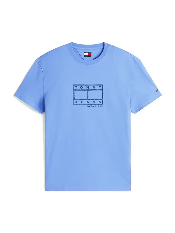 Tommy Jeans Tommy Jeans Majica  mornarska / svetlo modra