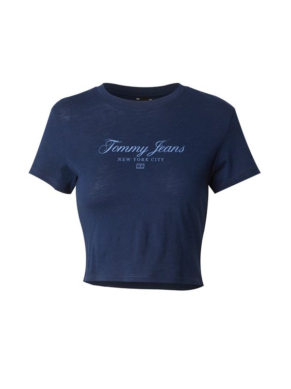 Tommy Jeans Tommy Jeans Majica  mornarska / svetlo modra