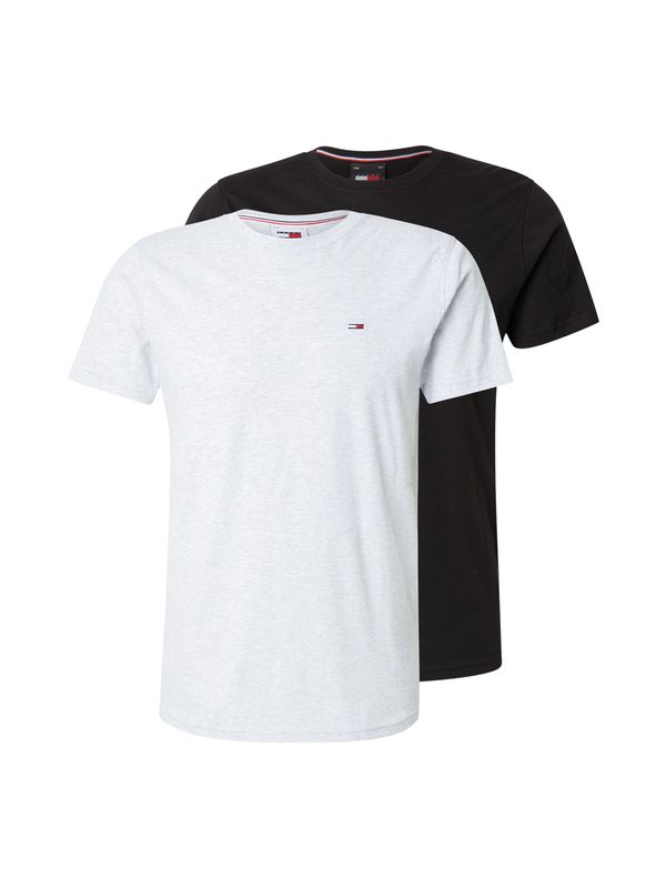 Tommy Jeans Tommy Jeans Majica  mornarska / svetlo siva / črna / off-bela