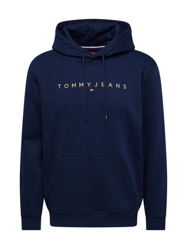 Tommy Jeans Tommy Jeans Majica  mornarska / zlato-rumena