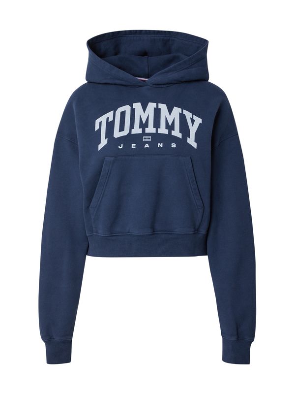Tommy Jeans Tommy Jeans Majica  nočno modra / golobje modra