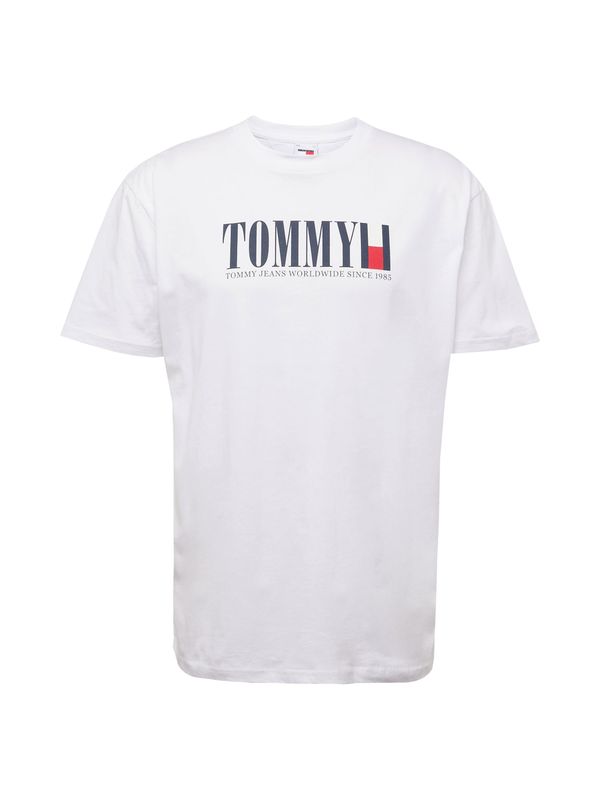 Tommy Jeans Tommy Jeans Majica  nočno modra / rdeča / bela