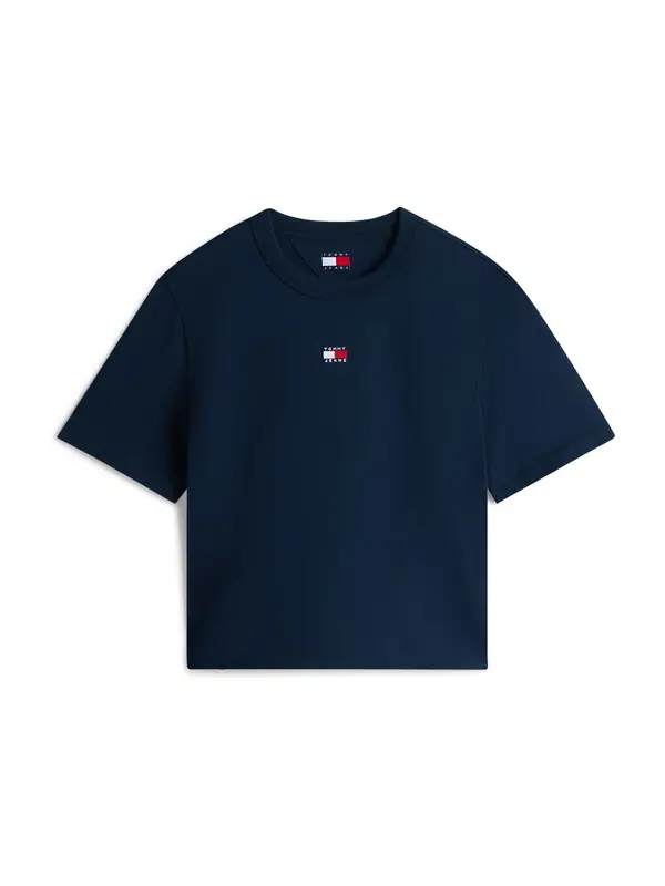 Tommy Jeans Tommy Jeans Majica  nočno modra / rdeča / bela