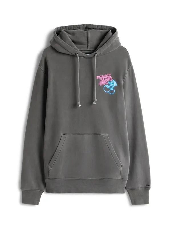 Tommy Jeans Tommy Jeans Majica 'NOVELTY FAIR'  azur / roza / črna