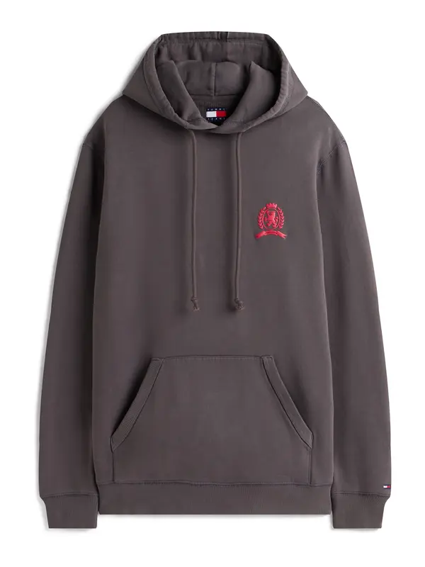 Tommy Jeans Tommy Jeans Majica 'PLAY'  ecru / čokolada / svetlo zelena / rdeča