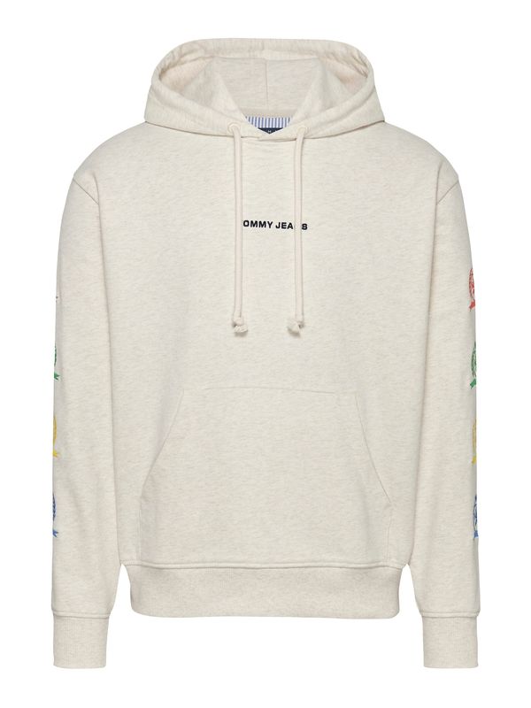 Tommy Jeans Tommy Jeans Majica  progasto bež / zelena / rdeča / črna