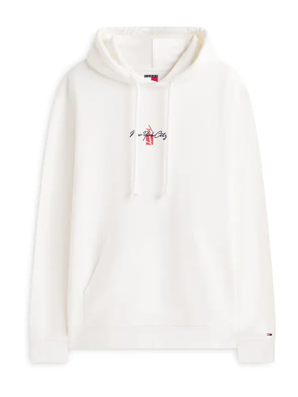 Tommy Jeans Tommy Jeans Majica  rdeča / bela