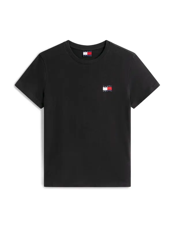 Tommy Jeans Tommy Jeans Majica  rdeča / črna / bela