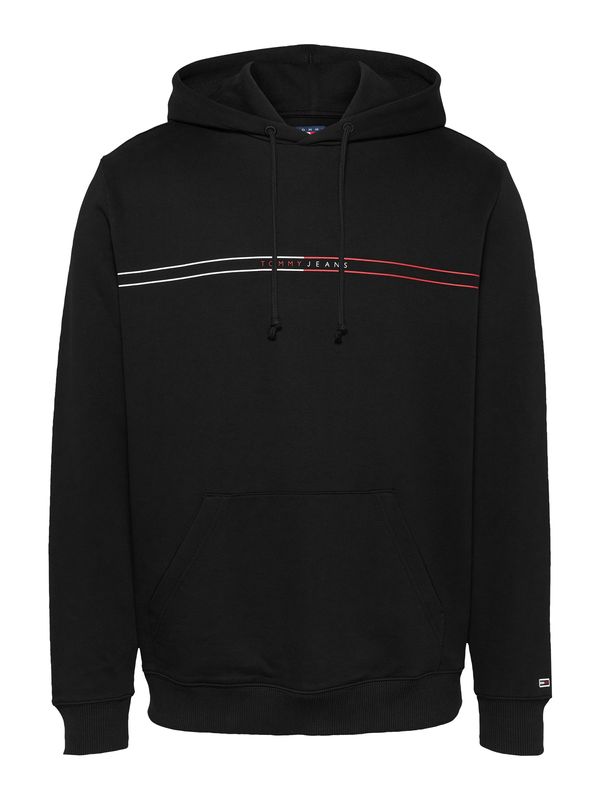 Tommy Jeans Tommy Jeans Majica  rdeča / črna / bela