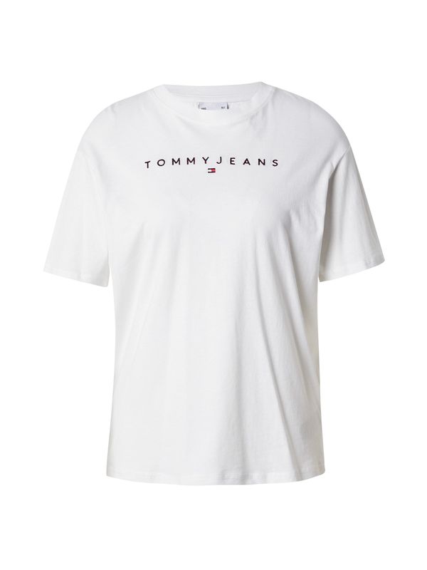 Tommy Jeans Tommy Jeans Majica  rdeča / črna / bela