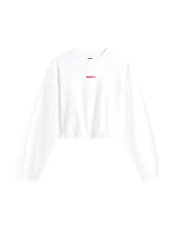 Tommy Jeans Tommy Jeans Majica  roza / bela / off-bela