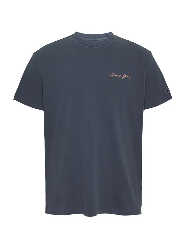 Tommy Jeans Tommy Jeans Majica 'SAILING'  marine / gorčica / oranžna / bela