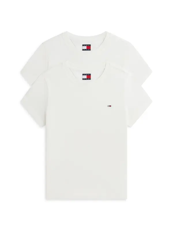 Tommy Jeans Tommy Jeans Majica 'Slim T'  bela