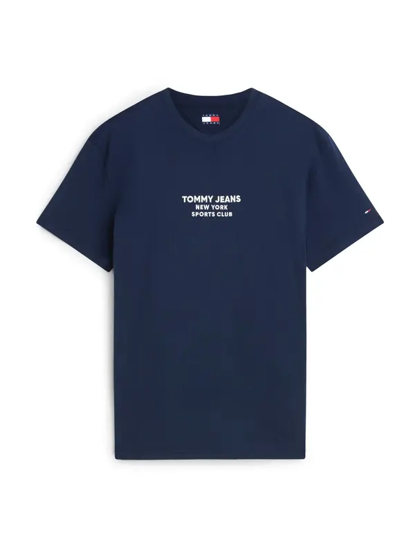Tommy Jeans Tommy Jeans Majica 'SPORTS CLUB'  temno modra / bela