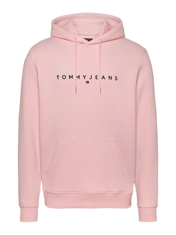 Tommy Jeans Tommy Jeans Majica  staro roza / črna