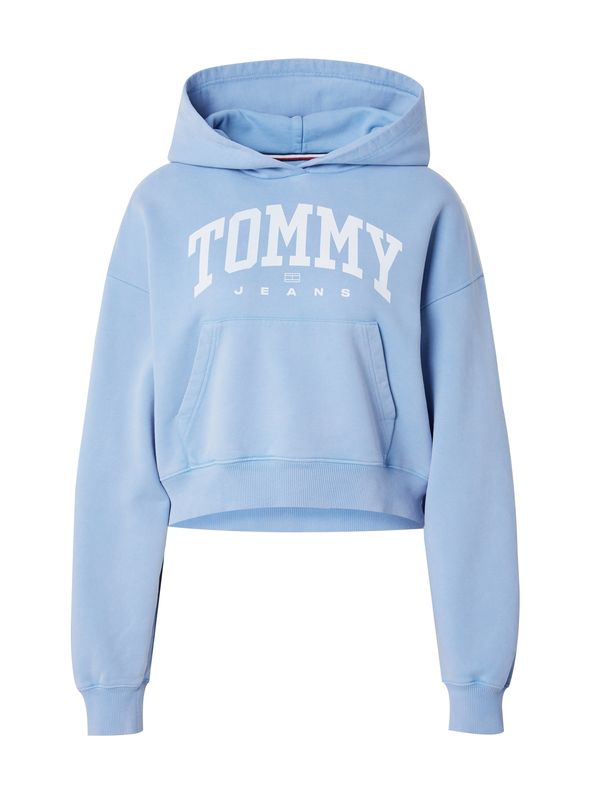 Tommy Jeans Tommy Jeans Majica  svetlo modra / bela