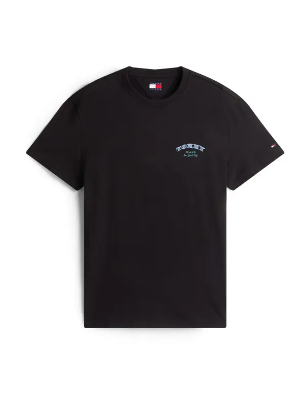 Tommy Jeans Tommy Jeans Majica  svetlo modra / meta / temno rdeča / črna