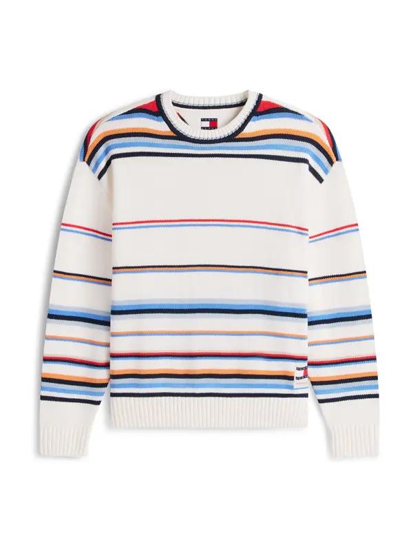 Tommy Jeans Tommy Jeans Majica  svetlo modra / rumena / rdeča / bela