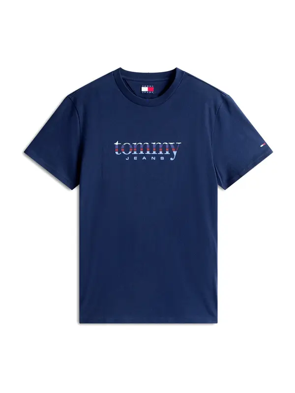 Tommy Jeans Tommy Jeans Majica  svetlo modra / temno modra / temno rdeča / off-bela