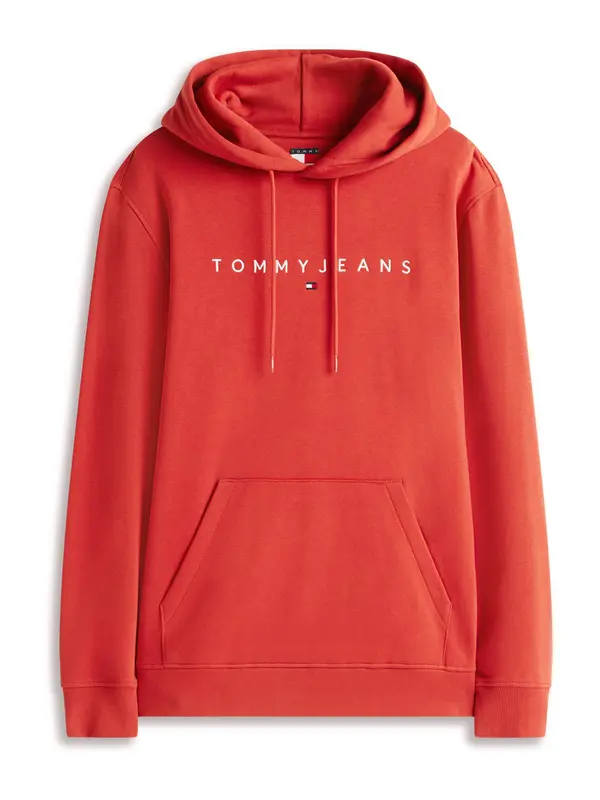 Tommy Jeans Tommy Jeans Majica  svetlo rdeča / bela